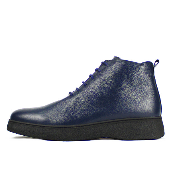 700 BOTTINE EN CUIR BLEU